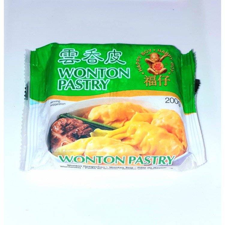 PÂTE Wonton  happy boy 200G