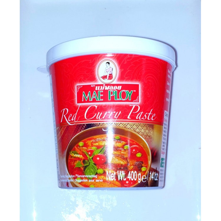Pâte de Curry Rouge MAE PLOY 400 g
